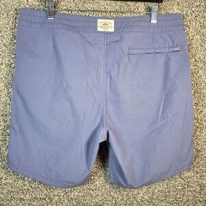 Faherty Board Shorts Men Size 33 Gray Swim Trunks 7.5"